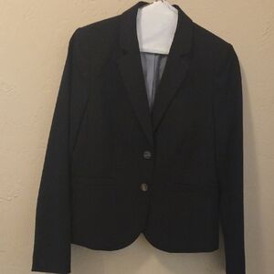 Calvin Klein Black Structured Suit Jacket